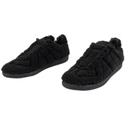 Maison Margiela Fleece Replica Sneaker in black 200594